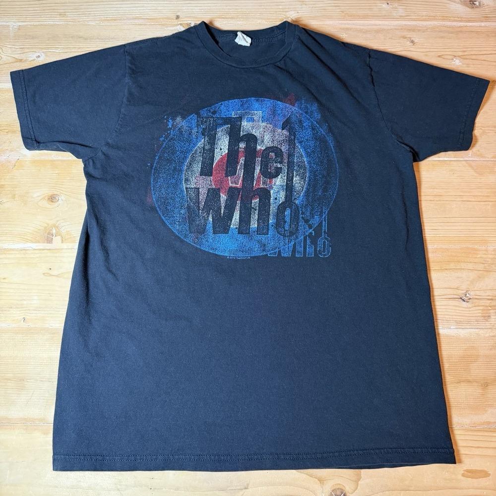 THE WHO - Texture - T SHIRT-Large - Official T‎ Shirt Dated 2012